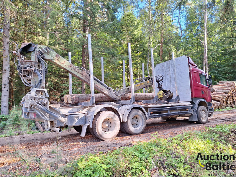 Scania R 480 - Holztransporter, Autokran: das Bild 4 Scania R 480 - Holztransporter, Autokran: das Bild 4