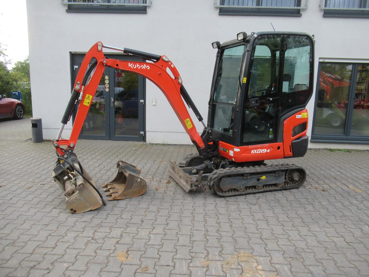 Kubota KX019-4 - Minibagger: das Bild 1 Kubota KX019-4 - Minibagger: das Bild 1