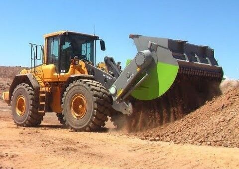 AME Flip Screen Bucket - Sortierschaufel für Lader: das Bild 2 AME Flip Screen Bucket - Sortierschaufel für Lader: das Bild 2