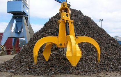 AME Hydraulic Orange Peel Grab 360° Rotating, Suitable for 18-28 Ton - Greifer für Bagger: das Bild 1 AME Hydraulic Orange Peel Grab 360° Rotating, Suitable for 18-28 Ton - Greifer für Bagger: das Bild 1