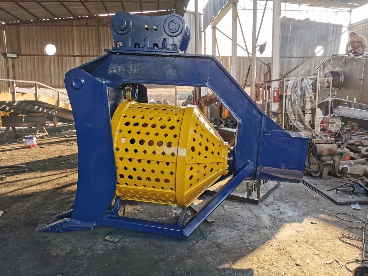 Sortierschaufel für Bagger, Zustand - NEU AME Rotary Screening Bucket MSB40: das Bild 5
