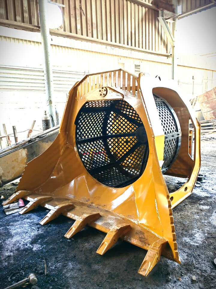 Sortierschaufel für Lader, Zustand - NEU AME Rotary Screening Bucket: das Bild 8