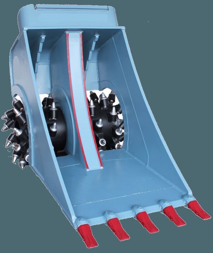 AME Double Drum Cutter Bucket - Anbauteil für Bagger: das Bild 3 AME Double Drum Cutter Bucket - Anbauteil für Bagger: das Bild 3