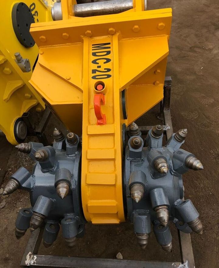 AME Double Drum Cutter (MDC 20) - Anbauteil für Bagger: das Bild 3 AME Double Drum Cutter (MDC 20) - Anbauteil für Bagger: das Bild 3