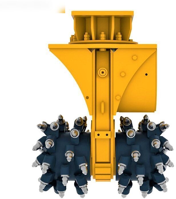 AME Double Drum Cutter (MDC 20) - Anbauteil für Bagger: das Bild 1 AME Double Drum Cutter (MDC 20) - Anbauteil für Bagger: das Bild 1