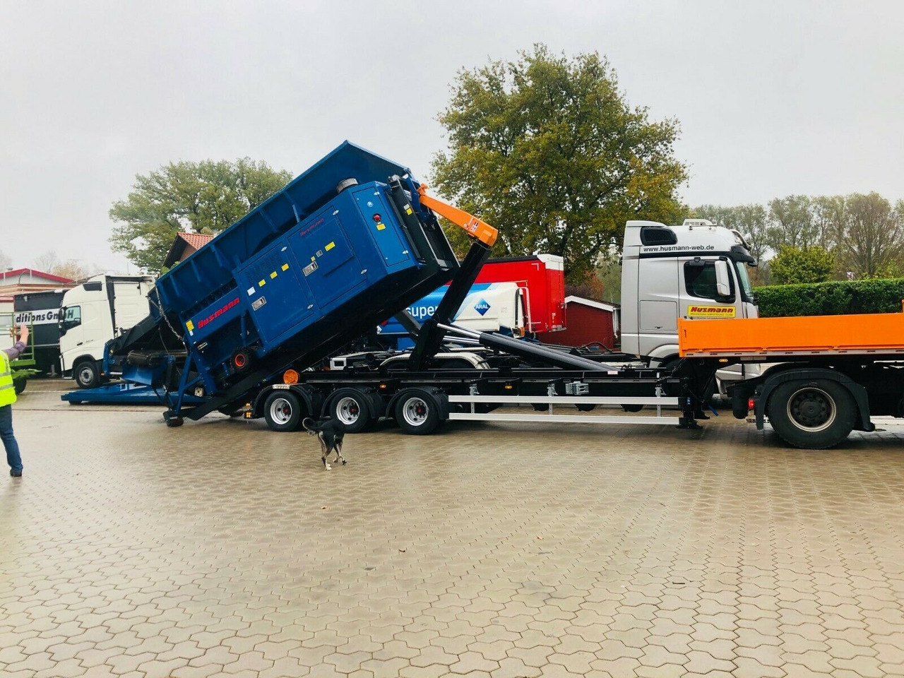 Auflieger Abrollkipper Hakenlift Hookliftloader - Container/ Wechselfahrgestell Auflieger: das Bild 5 Auflieger Abrollkipper Hakenlift Hookliftloader - Container/ Wechselfahrgestell Auflieger: das Bild 5