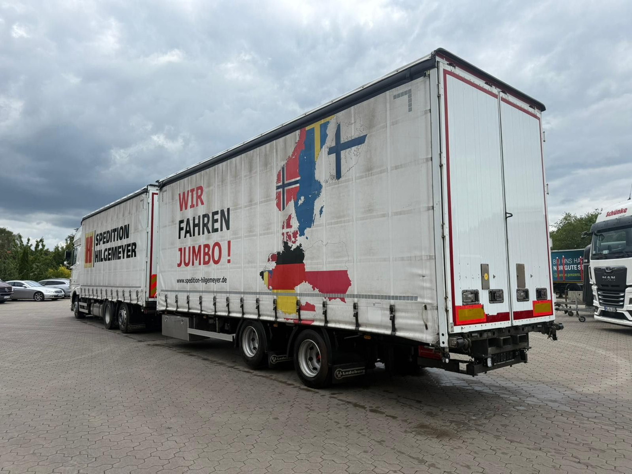 DAF XF 480 FAN LowDeck 6x2 Jumbo Inklusive Anhänger - Plane LKW: das Bild 4 DAF XF 480 FAN LowDeck 6x2 Jumbo Inklusive Anhänger - Plane LKW: das Bild 4