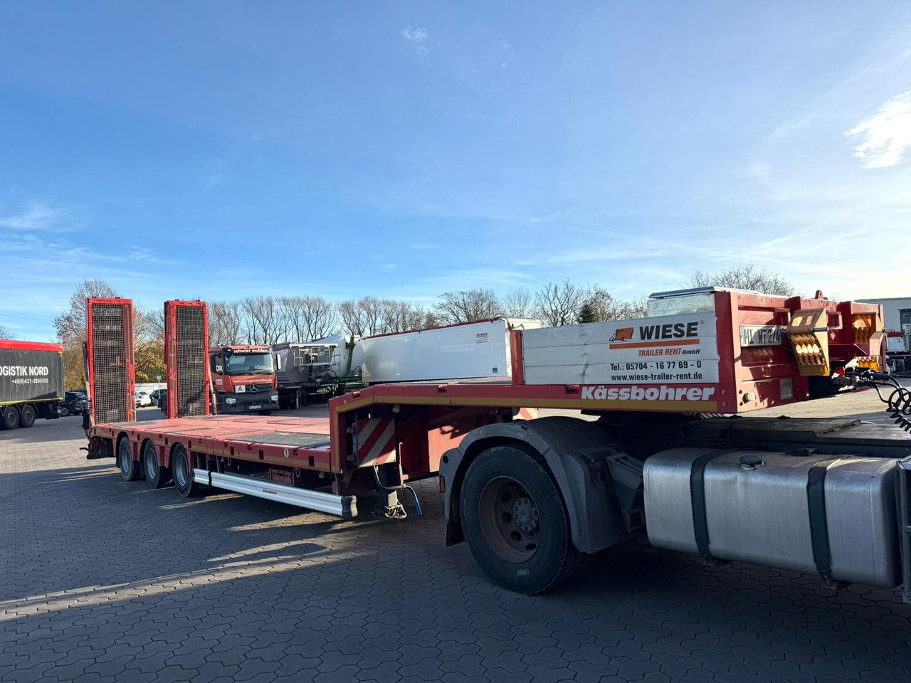 Kässbohrer K.SLA.HS Tieflader teleskopierbar hydr. Hochbett - Tieflader Auflieger: das Bild 4 Kässbohrer K.SLA.HS Tieflader teleskopierbar hydr. Hochbett - Tieflader Auflieger: das Bild 4