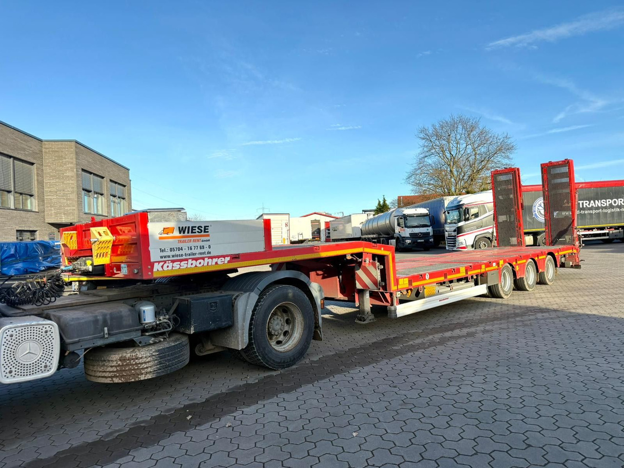 Kässbohrer K.SLA.HS Tieflader teleskopierbar hydr. Hochbett - Tieflader Auflieger: das Bild 3 Kässbohrer K.SLA.HS Tieflader teleskopierbar hydr. Hochbett - Tieflader Auflieger: das Bild 3