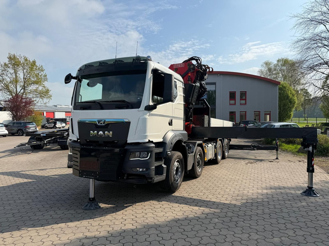 MAN 35.520 8x4 Kran Fassi F800, OHNE ABSTÜTZÜBERWACH - Autokran: das Bild 5 MAN 35.520 8x4 Kran Fassi F800, OHNE ABSTÜTZÜBERWACH - Autokran: das Bild 5
