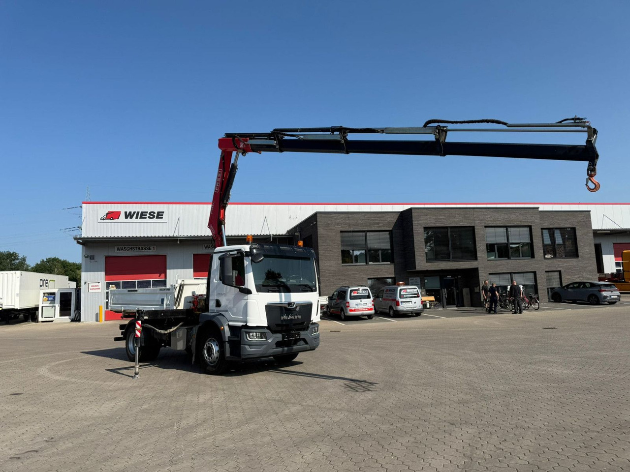 MAN TGM 18.320 4x2 BB mit Kran Fassi F135 Kipper - Kipper, Autokran: das Bild 5 MAN TGM 18.320 4x2 BB mit Kran Fassi F135 Kipper - Kipper, Autokran: das Bild 5