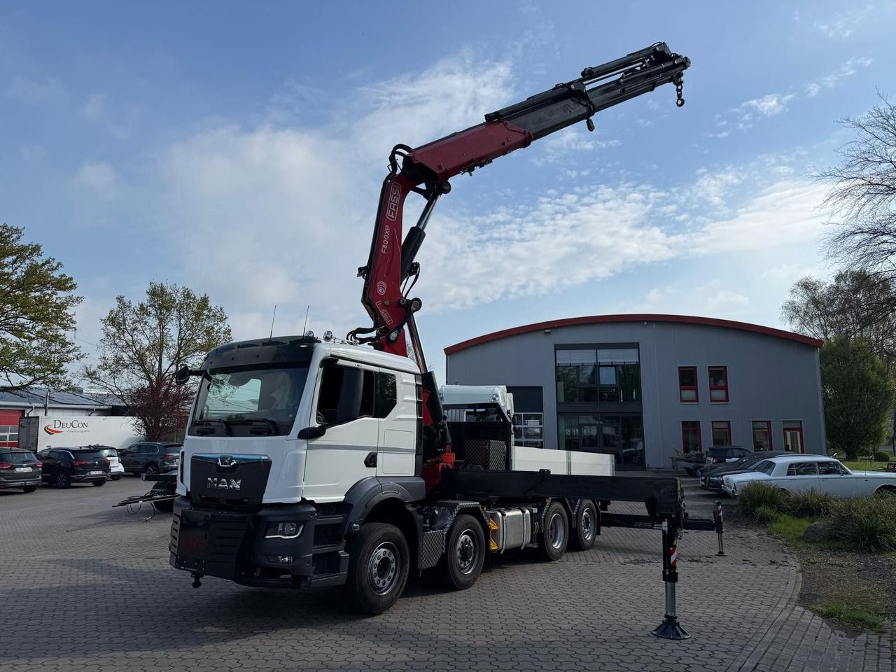 MAN 35.520 8x4 Fassi F800 RA2.28 OHNE ABSTÜTZÜBERWA. - Sattelzugmaschine: das Bild 2 MAN 35.520 8x4 Fassi F800 RA2.28 OHNE ABSTÜTZÜBERWA. - Sattelzugmaschine: das Bild 2