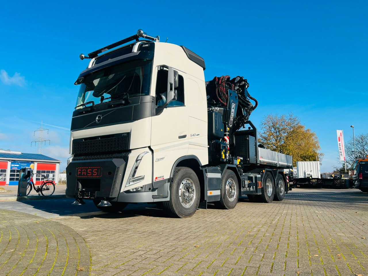 Volvo FH 540 Kran mit F1450 HXP Fly Jib + Winde - Sattelzugmaschine: das Bild 5 Volvo FH 540 Kran mit F1450 HXP Fly Jib + Winde - Sattelzugmaschine: das Bild 5