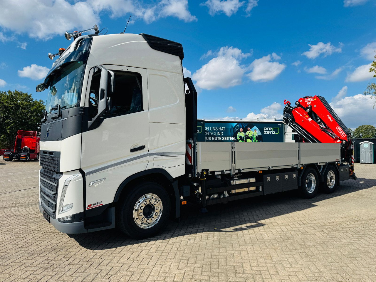 Volvo FH 540 6x2 Container Fassi F545 Heck - Autokran: das Bild 3 Volvo FH 540 6x2 Container Fassi F545 Heck - Autokran: das Bild 3