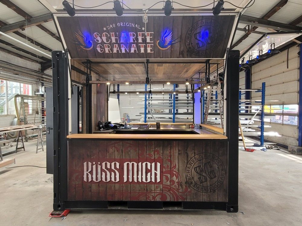 Premium Container Mobile Bar Event Food Truck Kn - Wechselaufbau/ Container: das Bild 3 Premium Container Mobile Bar Event Food Truck Kn - Wechselaufbau/ Container: das Bild 3