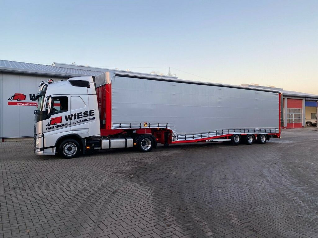 Wiese Gabelstaplertransporter mit Rampe - Tieflader Auflieger: das Bild 3 Wiese Gabelstaplertransporter mit Rampe - Tieflader Auflieger: das Bild 3