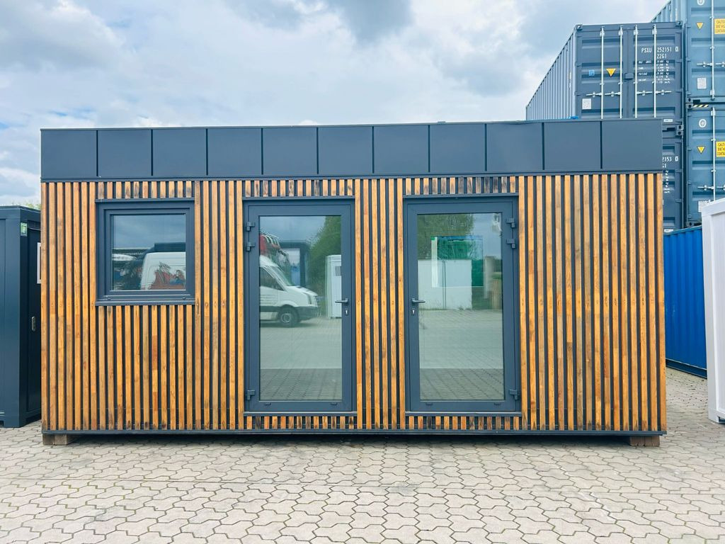 Wiese Wunderschöner Büro/Saunacontainer - Wohncontainer: das Bild 1 Wiese Wunderschöner Büro/Saunacontainer - Wohncontainer: das Bild 1