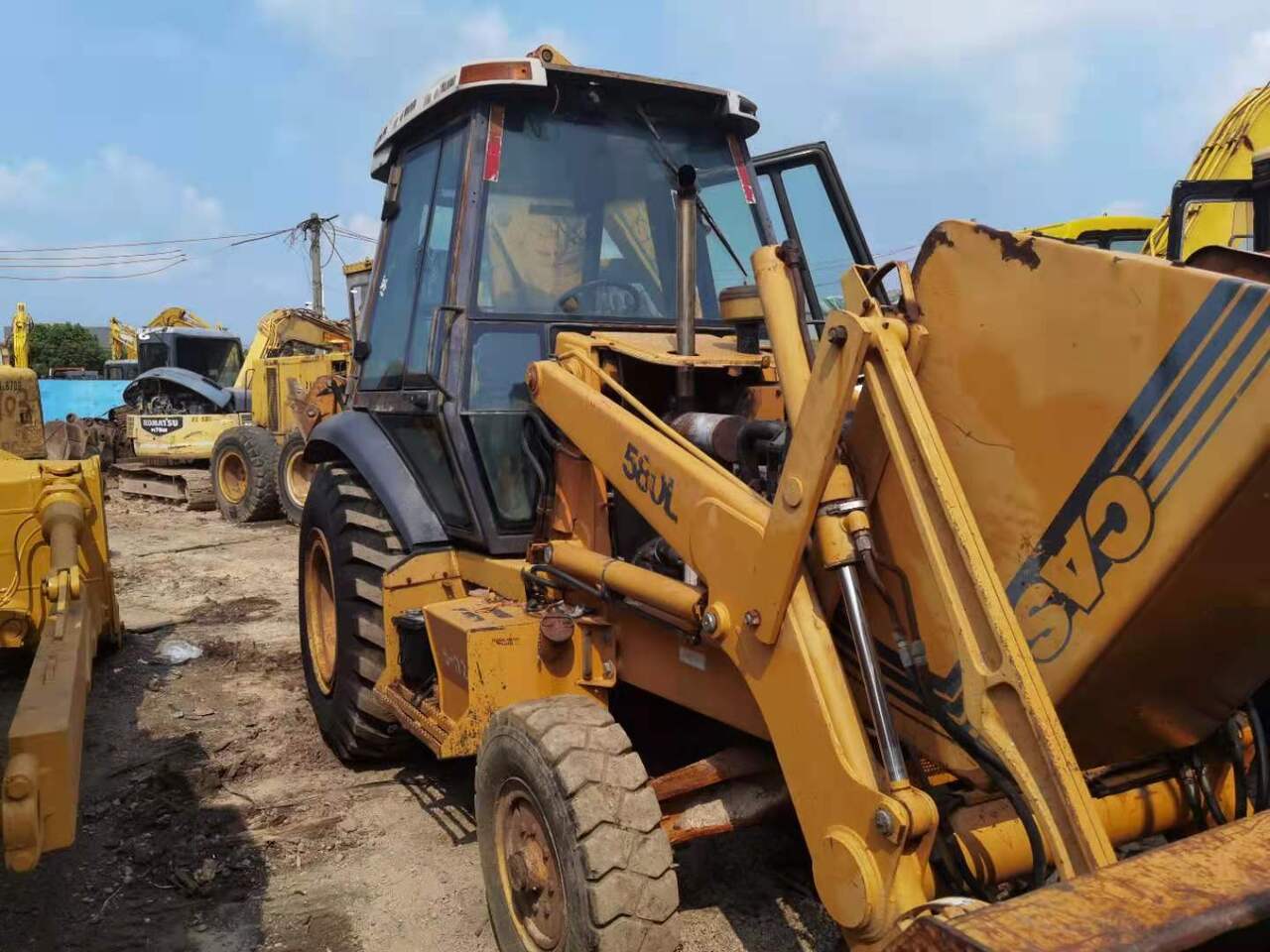 CASE 580L - Baggerlader: das Bild 2 CASE 580L - Baggerlader: das Bild 2