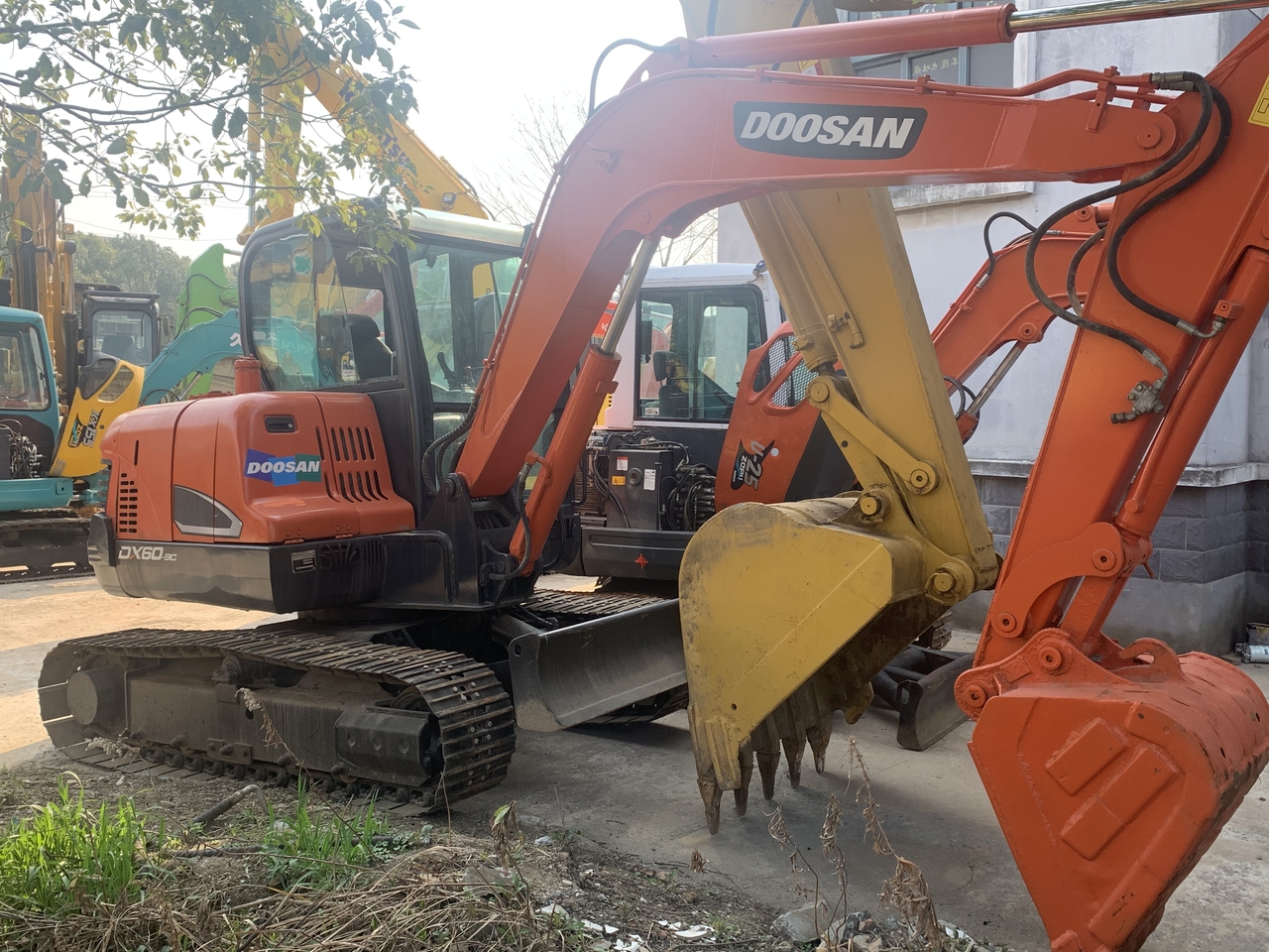 DOOSAN DX60-9 - Minibagger: das Bild 4 DOOSAN DX60-9 - Minibagger: das Bild 4