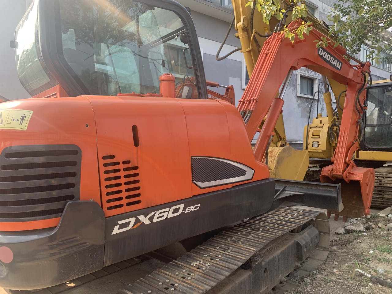 DOOSAN DX60-9 - Minibagger: das Bild 3 DOOSAN DX60-9 - Minibagger: das Bild 3