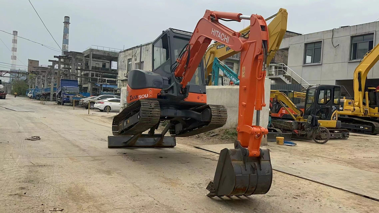 HITACHI ZX50U-2 - Minibagger: das Bild 1 HITACHI ZX50U-2 - Minibagger: das Bild 1