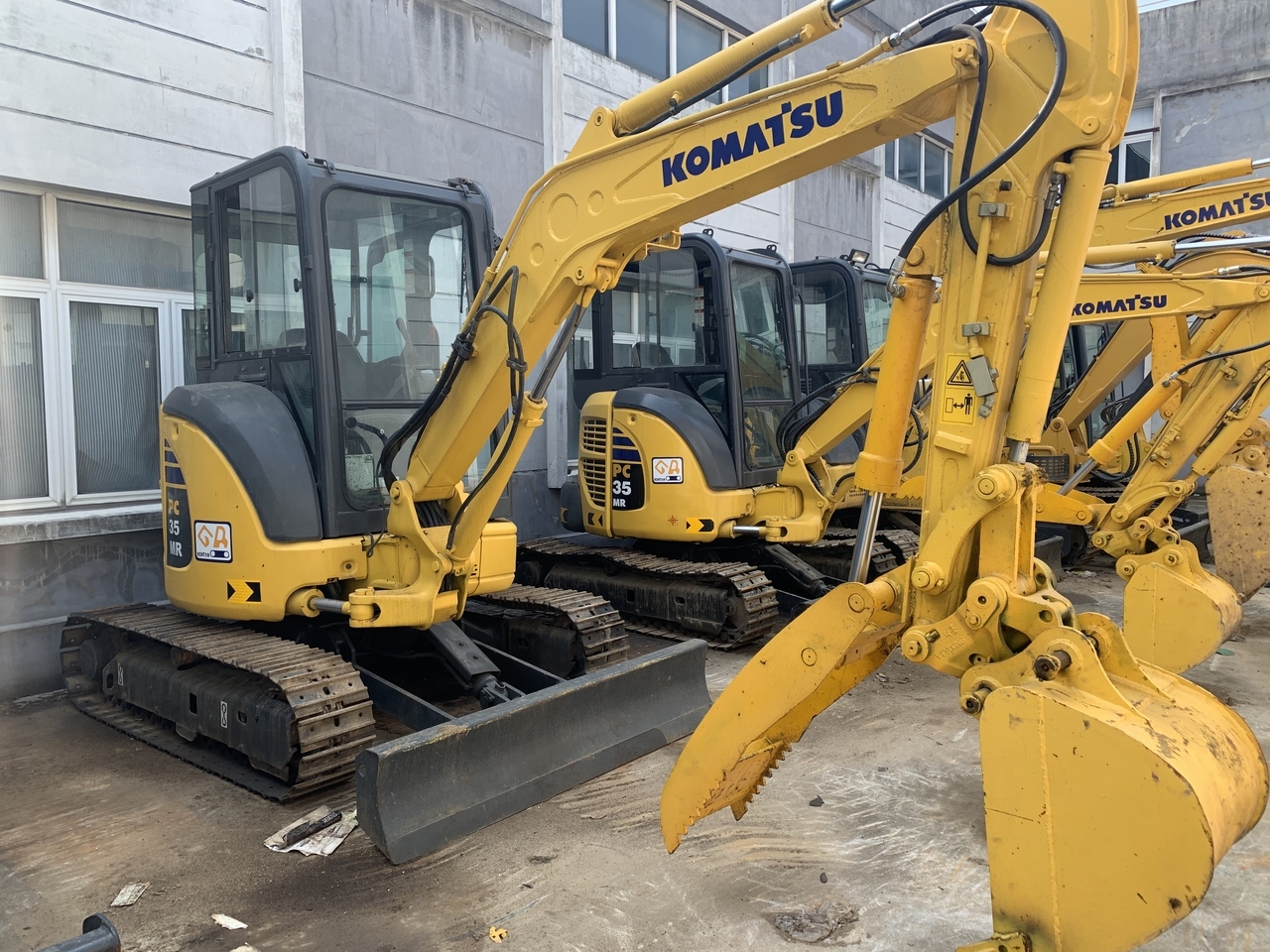 KOMATSU PC35MR - Kettenbagger: das Bild 1 KOMATSU PC35MR - Kettenbagger: das Bild 1
