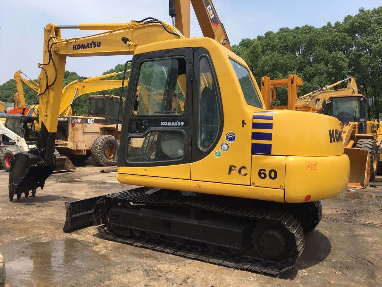 KOMATSU PC60-7 - Minibagger: das Bild 2 KOMATSU PC60-7 - Minibagger: das Bild 2