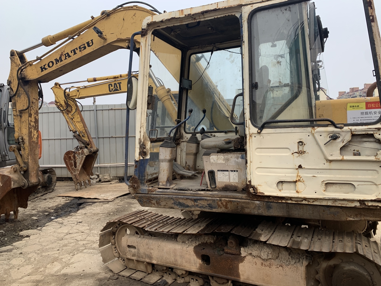 KOMATSU PC60-excavator - Kettenbagger: das Bild 2 KOMATSU PC60-excavator - Kettenbagger: das Bild 2