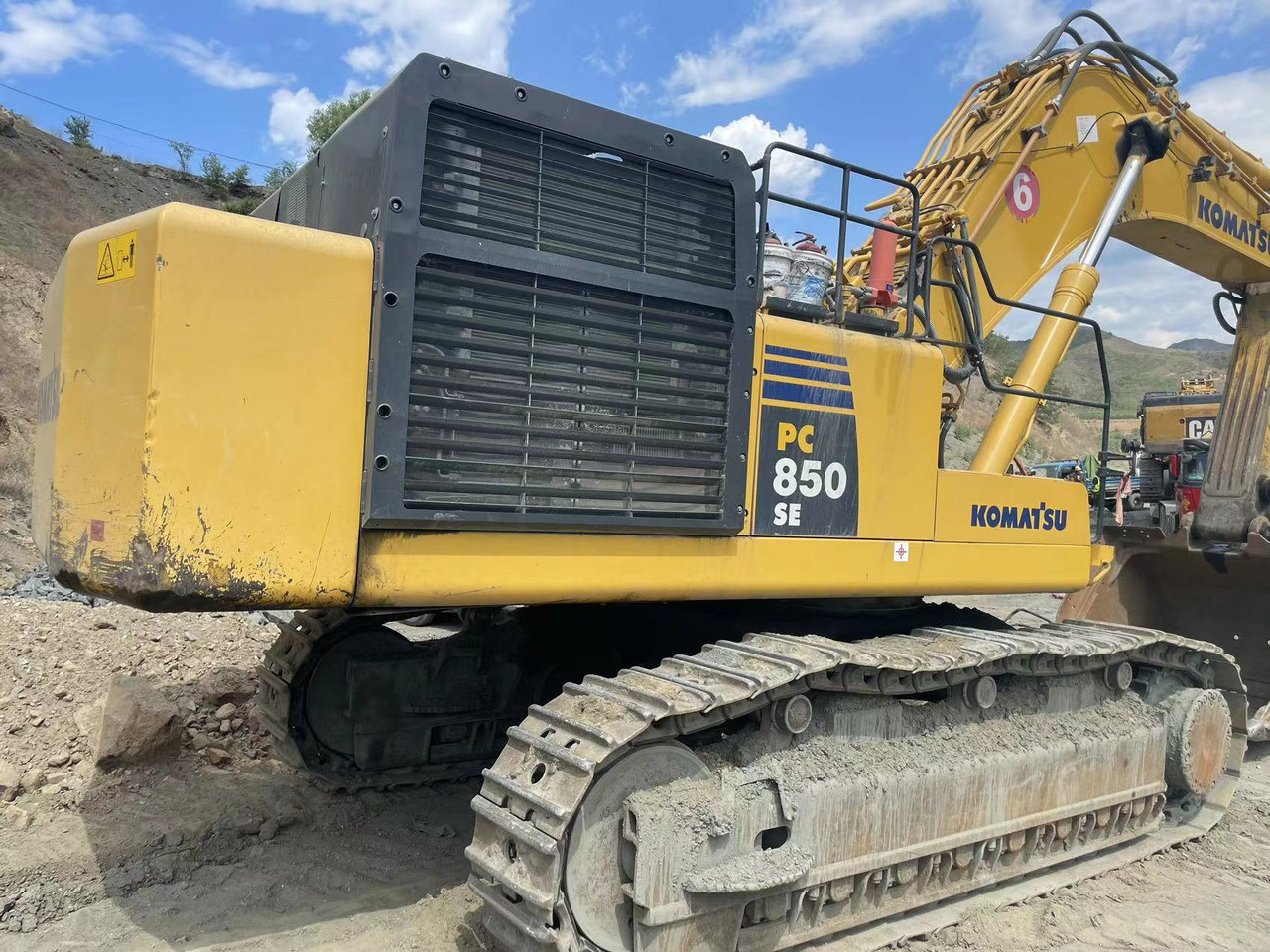 KOMATSU PC800 - Bagger: das Bild 3 KOMATSU PC800 - Bagger: das Bild 3