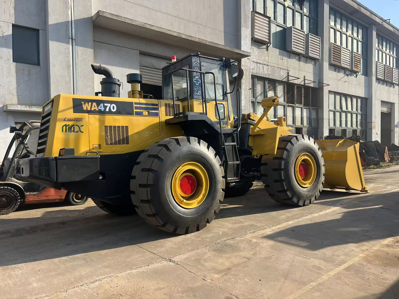 Komatsu WA470-3 - Radlader: das Bild 4 Komatsu WA470-3 - Radlader: das Bild 4