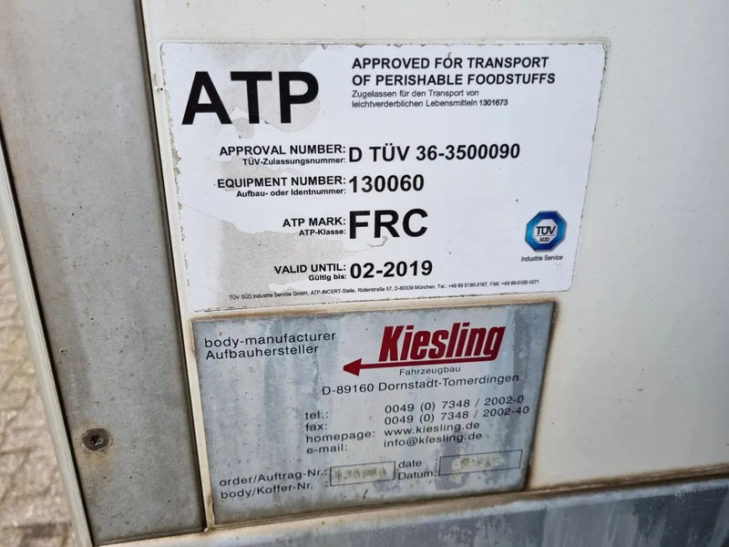 Kühlkoffer LKW DAF LF 45.220 Kuhlkoffer Thermoking T1000R LBW ST380V EURO EEV: das Bild 8