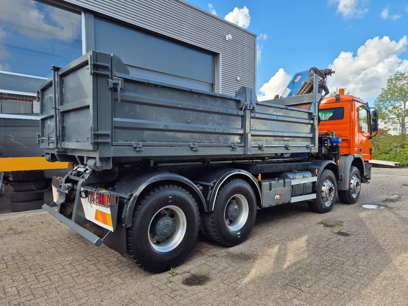 Mercedes-Benz Actros 3241 8X4 Containersysteem/ 20T HMF crane/ Manual - Abrollkipper, Autokran: das Bild 5 Mercedes-Benz Actros 3241 8X4 Containersysteem/ 20T HMF crane/ Manual - Abrollkipper, Autokran: das Bild 5