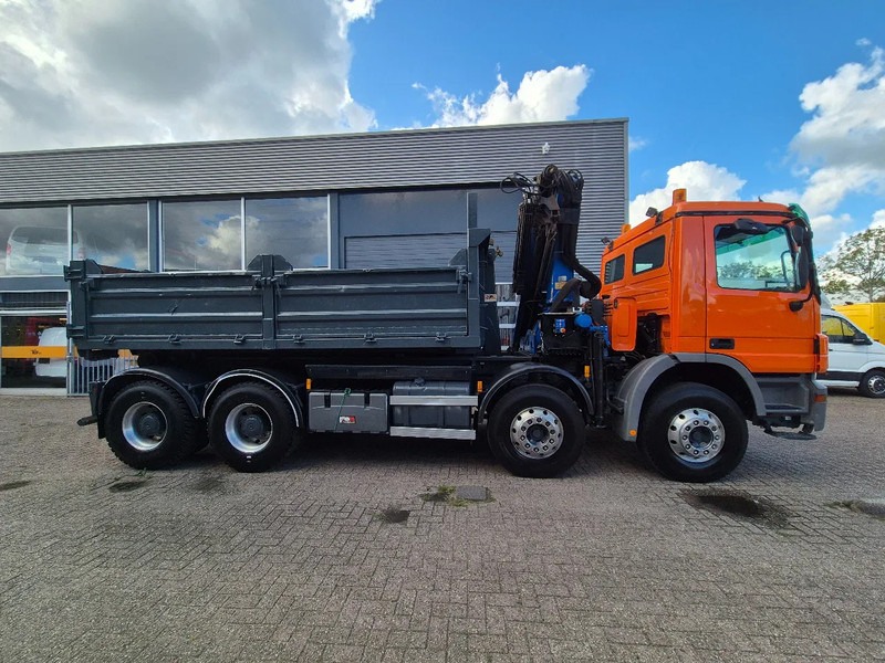 Mercedes-Benz Actros 3241 8X4 Containersysteem/ 20T HMF crane/ Manual - Abrollkipper, Autokran: das Bild 4 Mercedes-Benz Actros 3241 8X4 Containersysteem/ 20T HMF crane/ Manual - Abrollkipper, Autokran: das Bild 4