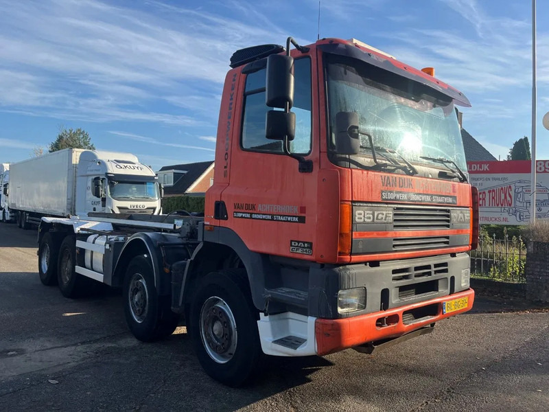 DAF CF 85.340 8X4 HOLLAND TRUCK FULL STEEL SUSPENSION MANUAL ZF GEARBOX - Seil Abrollkipper: das Bild 4 DAF CF 85.340 8X4 HOLLAND TRUCK FULL STEEL SUSPENSION MANUAL ZF GEARBOX - Seil Abrollkipper: das Bild 4