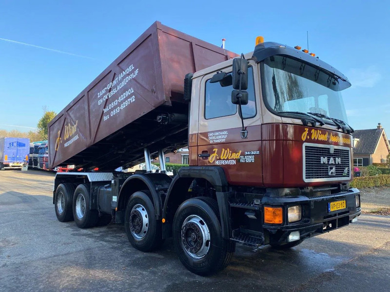 MAN 35 35.322 HOLLAND TRUCK FULL STEEL SPRING MANUAL ZF GEARBOX no 372 - Kipper: das Bild 2 MAN 35 35.322 HOLLAND TRUCK FULL STEEL SPRING MANUAL ZF GEARBOX no 372 - Kipper: das Bild 2