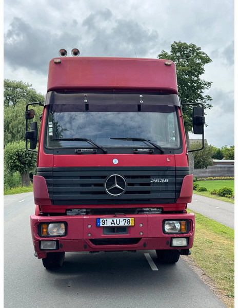Mercedes-Benz SK 2638 V8 6X2 STEEL SPRING BIG AXLE HIGH CABINE PERFECT CONDITIONS - Fahrgestell LKW: das Bild 2 Mercedes-Benz SK 2638 V8 6X2 STEEL SPRING BIG AXLE HIGH CABINE PERFECT CONDITIONS - Fahrgestell LKW: das Bild 2