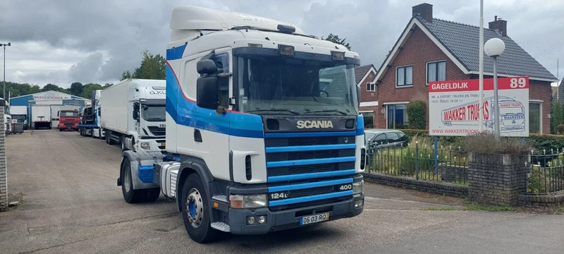 Scania R124-400 4x2 TRUCKHEAD + KIPPER HYDRAULIC + AIRO + RETARDER - Sattelzugmaschine: das Bild 3 Scania R124-400 4x2 TRUCKHEAD + KIPPER HYDRAULIC + AIRO + RETARDER - Sattelzugmaschine: das Bild 3