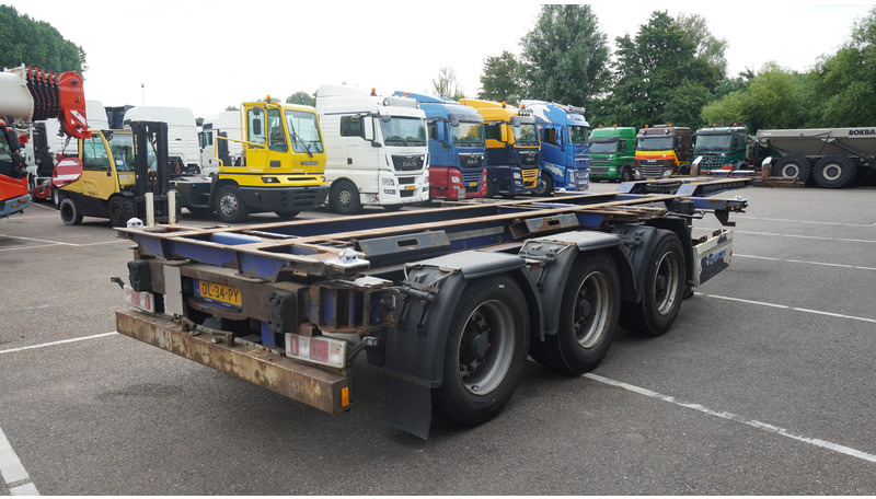 Krone 3 AXLE CONTAINER TRANSPORT TRAILER EXTENDABLE 45 FT - Container/ Wechselfahrgestell Auflieger: das Bild 5 Krone 3 AXLE CONTAINER TRANSPORT TRAILER EXTENDABLE 45 FT - Container/ Wechselfahrgestell Auflieger: das Bild 5
