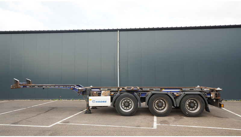 Krone 3 AXLE CONTAINER TRANSPORT TRAILER EXTENDABLE 45 FT - Container/ Wechselfahrgestell Auflieger: das Bild 1 Krone 3 AXLE CONTAINER TRANSPORT TRAILER EXTENDABLE 45 FT - Container/ Wechselfahrgestell Auflieger: das Bild 1