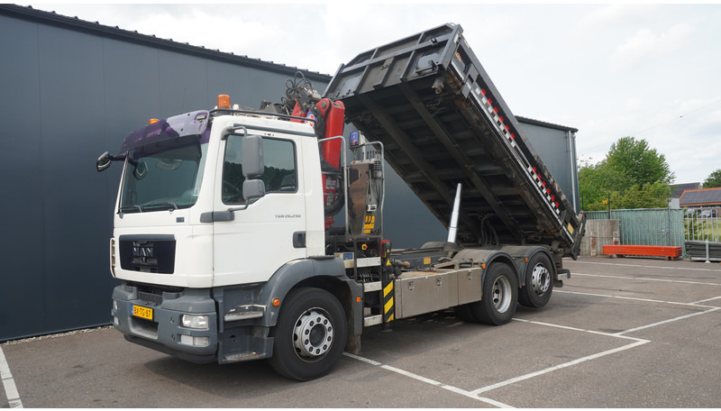 MAN TGM 26.290 TIPPER WITH HMF 1643 Z2 CRANE - Autokran: das Bild 5 MAN TGM 26.290 TIPPER WITH HMF 1643 Z2 CRANE - Autokran: das Bild 5