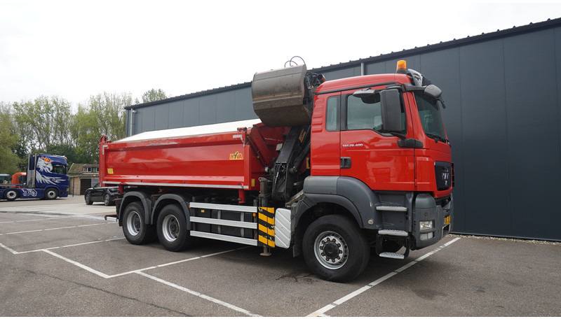 Leasing für MAN TGS 28.400 6X6 2 SIDE TIPPER WITH HMF 1643 CRANE 376.400KM MAN TGS 28.400 6X6 2 SIDE TIPPER WITH HMF 1643 CRANE 376.400KM: das Bild 7