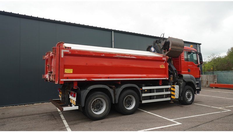 Leasing für MAN TGS 28.400 6X6 2 SIDE TIPPER WITH HMF 1643 CRANE 376.400KM MAN TGS 28.400 6X6 2 SIDE TIPPER WITH HMF 1643 CRANE 376.400KM: das Bild 8