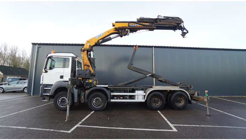 MAN TGS 35.400 8X4 HOOKARM SYSTEM WITH EFFER 305/11/6S - Autokran: das Bild 1 MAN TGS 35.400 8X4 HOOKARM SYSTEM WITH EFFER 305/11/6S - Autokran: das Bild 1