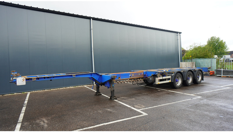 Pacton 3 AXLE MULTI CONTAINER TRANSPORT TRAILER EXTENDABLE 45 FT - Container/ Wechselfahrgestell Auflieger: das Bild 2 Pacton 3 AXLE MULTI CONTAINER TRANSPORT TRAILER EXTENDABLE 45 FT - Container/ Wechselfahrgestell Auflieger: das Bild 2