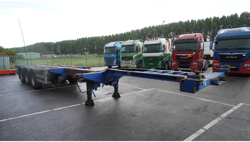 Pacton 3 AXLE MULTI CONTAINER TRANSPORT TRAILER EXTENDABLE 45 FT - Container/ Wechselfahrgestell Auflieger: das Bild 3 Pacton 3 AXLE MULTI CONTAINER TRANSPORT TRAILER EXTENDABLE 45 FT - Container/ Wechselfahrgestell Auflieger: das Bild 3