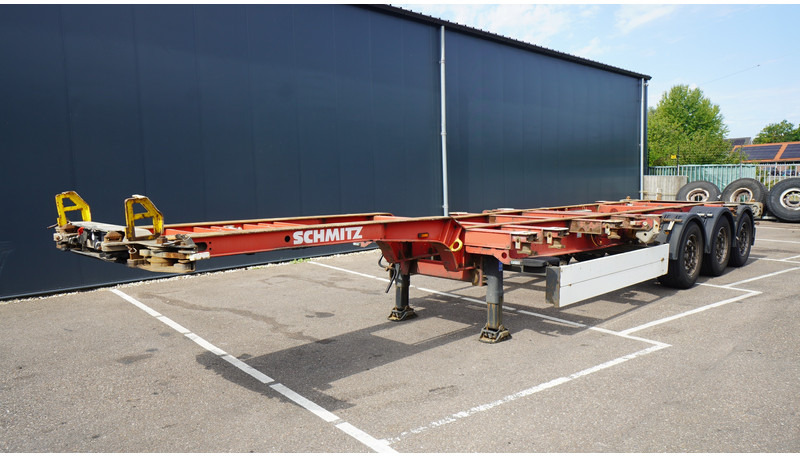 Schmitz Cargobull 3 AXLE CONTAINER TRANSPORT TRAILER EXTENDABLE 45 FT - Container/ Wechselfahrgestell Auflieger: das Bild 2 Schmitz Cargobull 3 AXLE CONTAINER TRANSPORT TRAILER EXTENDABLE 45 FT - Container/ Wechselfahrgestell Auflieger: das Bild 2
