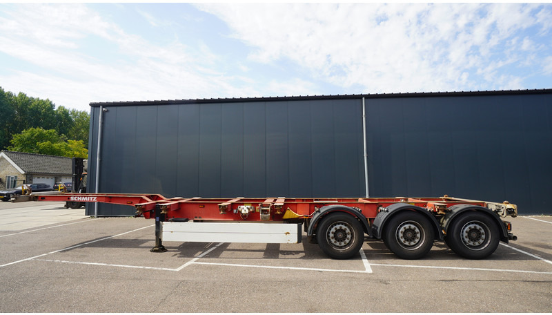 Schmitz Cargobull 3 AXLE CONTAINER TRANSPORT TRAILER EXTENDABLE 45 FT - Container/ Wechselfahrgestell Auflieger: das Bild 1 Schmitz Cargobull 3 AXLE CONTAINER TRANSPORT TRAILER EXTENDABLE 45 FT - Container/ Wechselfahrgestell Auflieger: das Bild 1