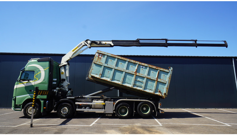 Volvo FH 540 8X2 HOOKARM SYSTEM WITH PALFINGER PK 20002 CRANE - Autokran: das Bild 1 Volvo FH 540 8X2 HOOKARM SYSTEM WITH PALFINGER PK 20002 CRANE - Autokran: das Bild 1