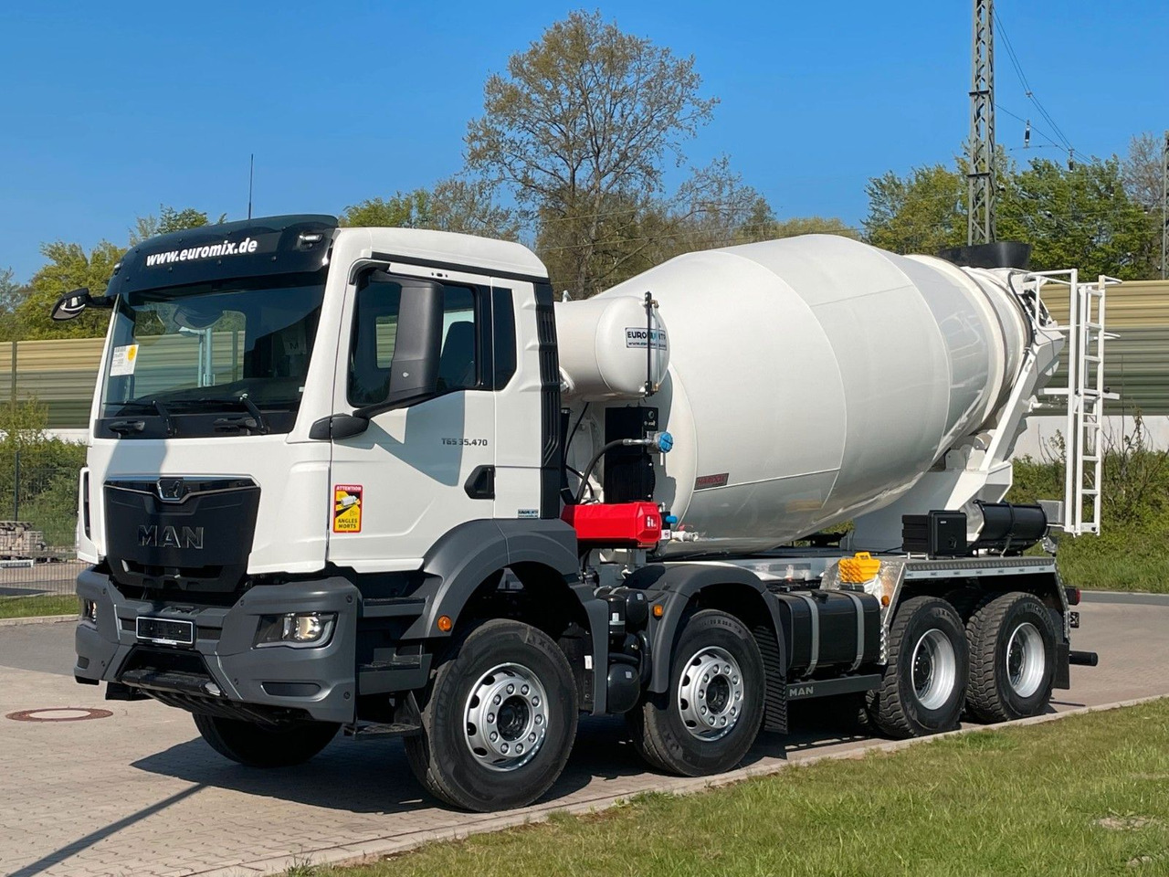 MAN TGS 35.470 8x4 EuromixMTP EM 10 L 10xVORHANDEN - Fahrmischer: das Bild 1 MAN TGS 35.470 8x4 EuromixMTP EM 10 L 10xVORHANDEN - Fahrmischer: das Bild 1