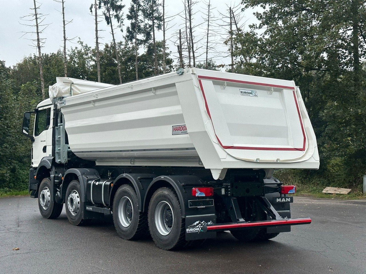 MAN TGS 41.440 BB 8X4 Euromix Mulden Kipper HARDOX - Kipper: das Bild 4 MAN TGS 41.440 BB 8X4 Euromix Mulden Kipper HARDOX - Kipper: das Bild 4